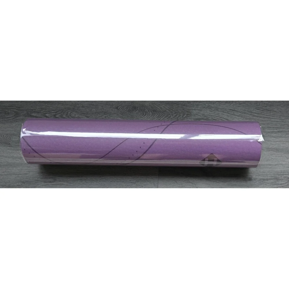 Purple Yoga Mat Non‎ Slip Exercise Pilates Meditation Workout Gym Fitness